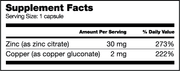 Zinc Plus Copper - Bariatric Fusion