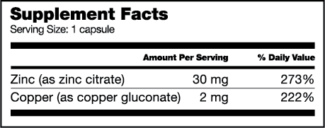 Zinc Plus Copper - Bariatric Fusion